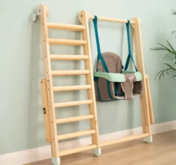 Hot Wooden Climb and Swing Frame Pre School|Pre School