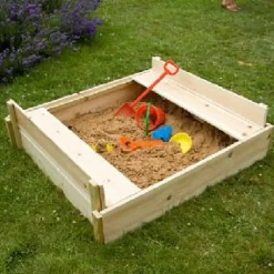 Sale Wooden Lidded Sandpit Sandboxes